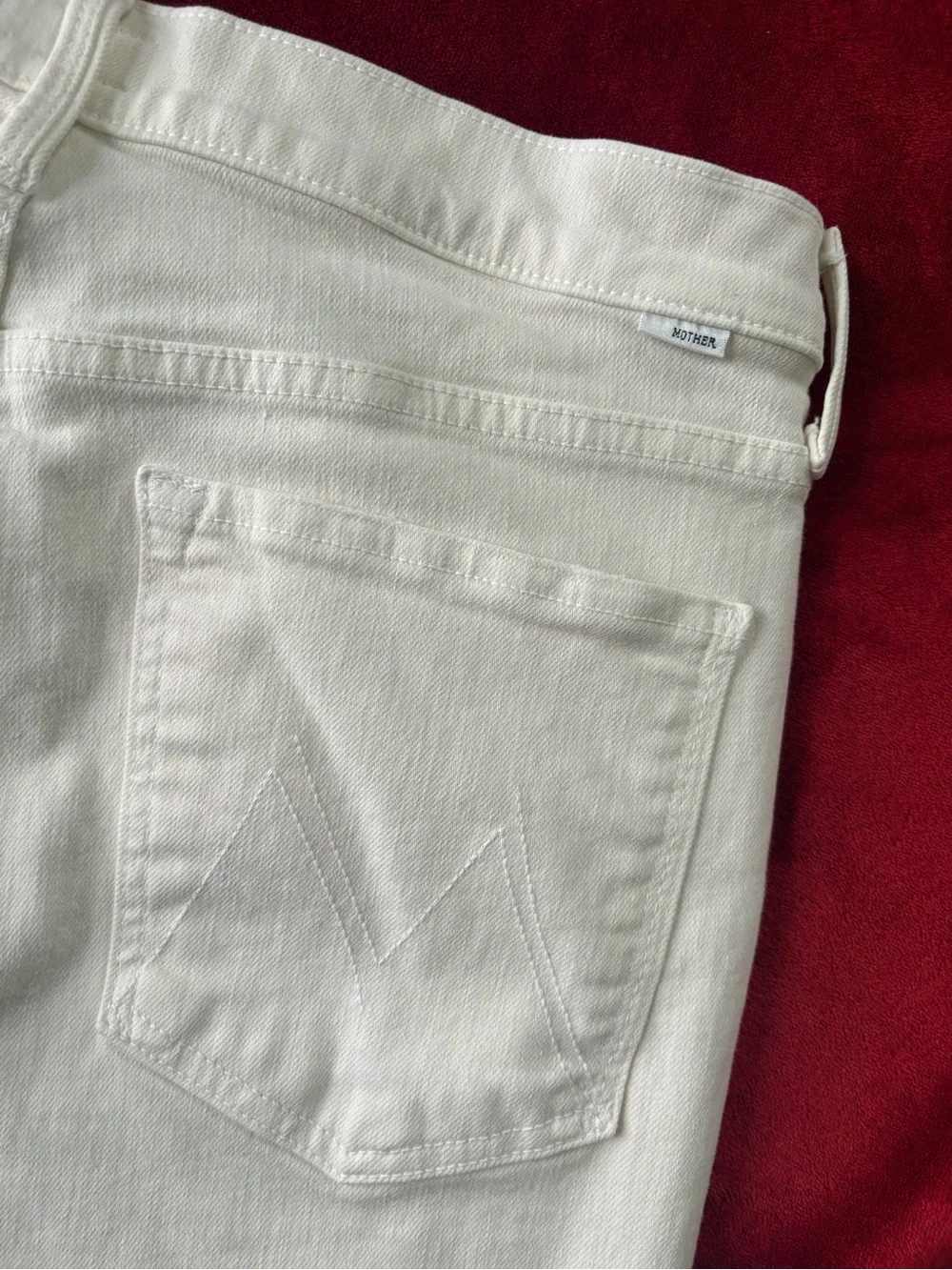 MOTHER The Rambler High-Rise Zip Ankle Jeans